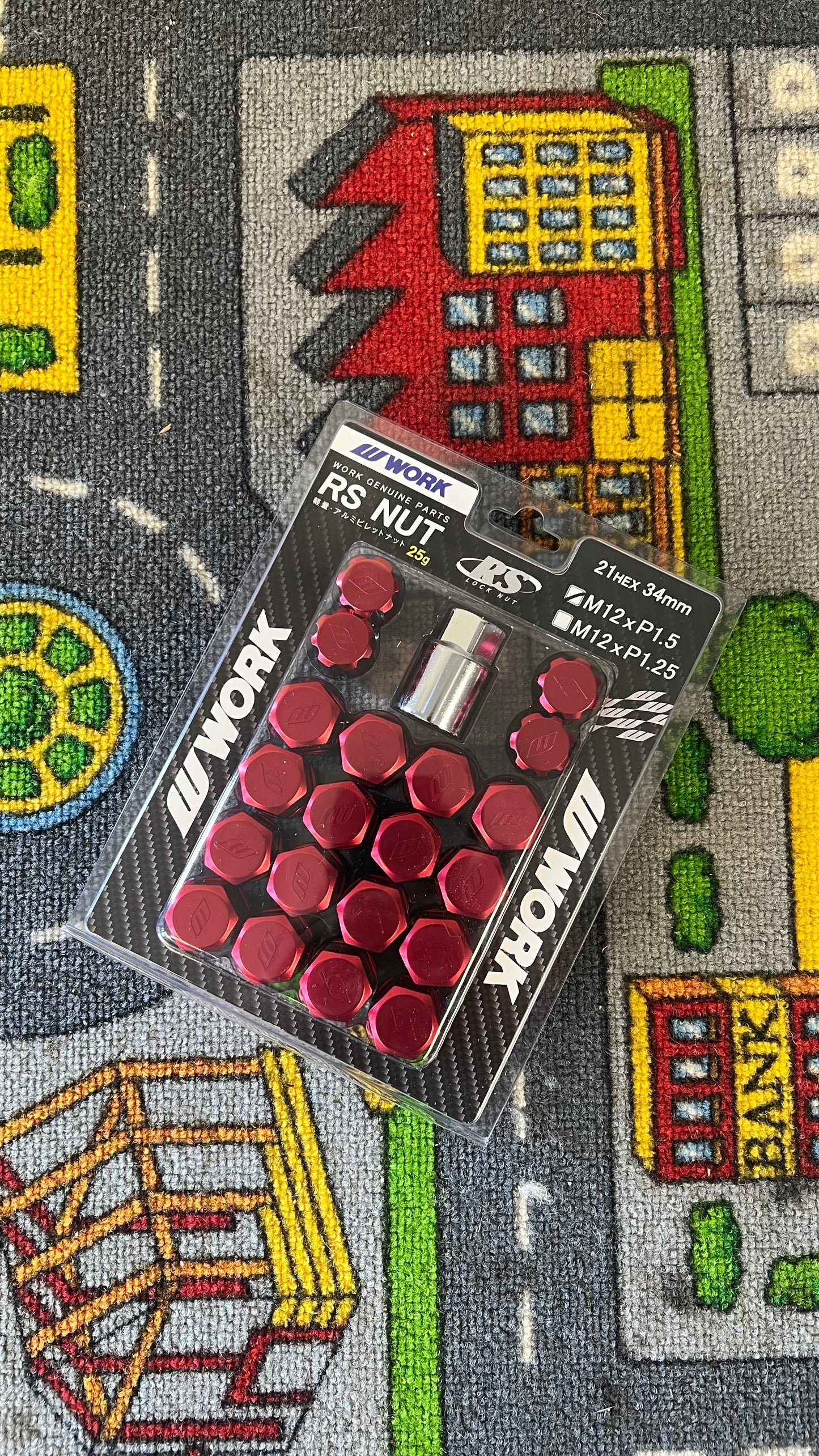 Work Wheels Lock nuts kit
