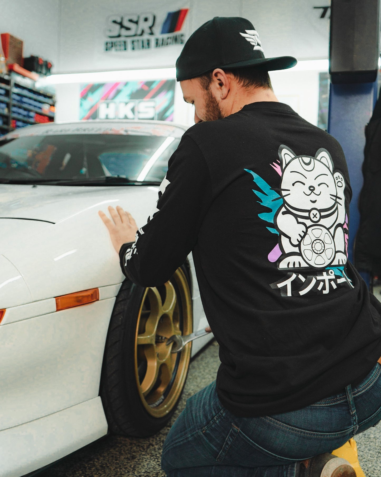 Long Sleeve Japan Spec Maneki-Neko