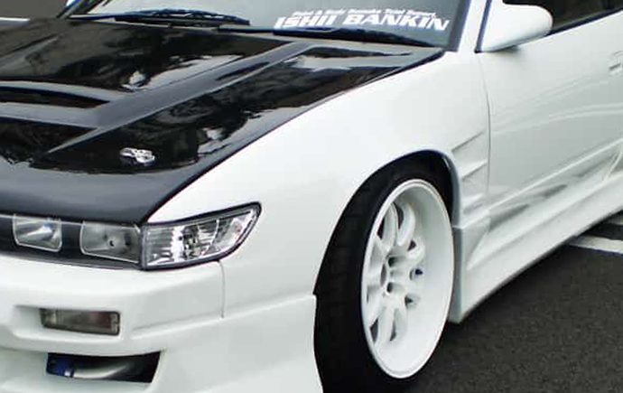 Origin Labo Kit fenders avant Nissan Silvia S13 +40mm