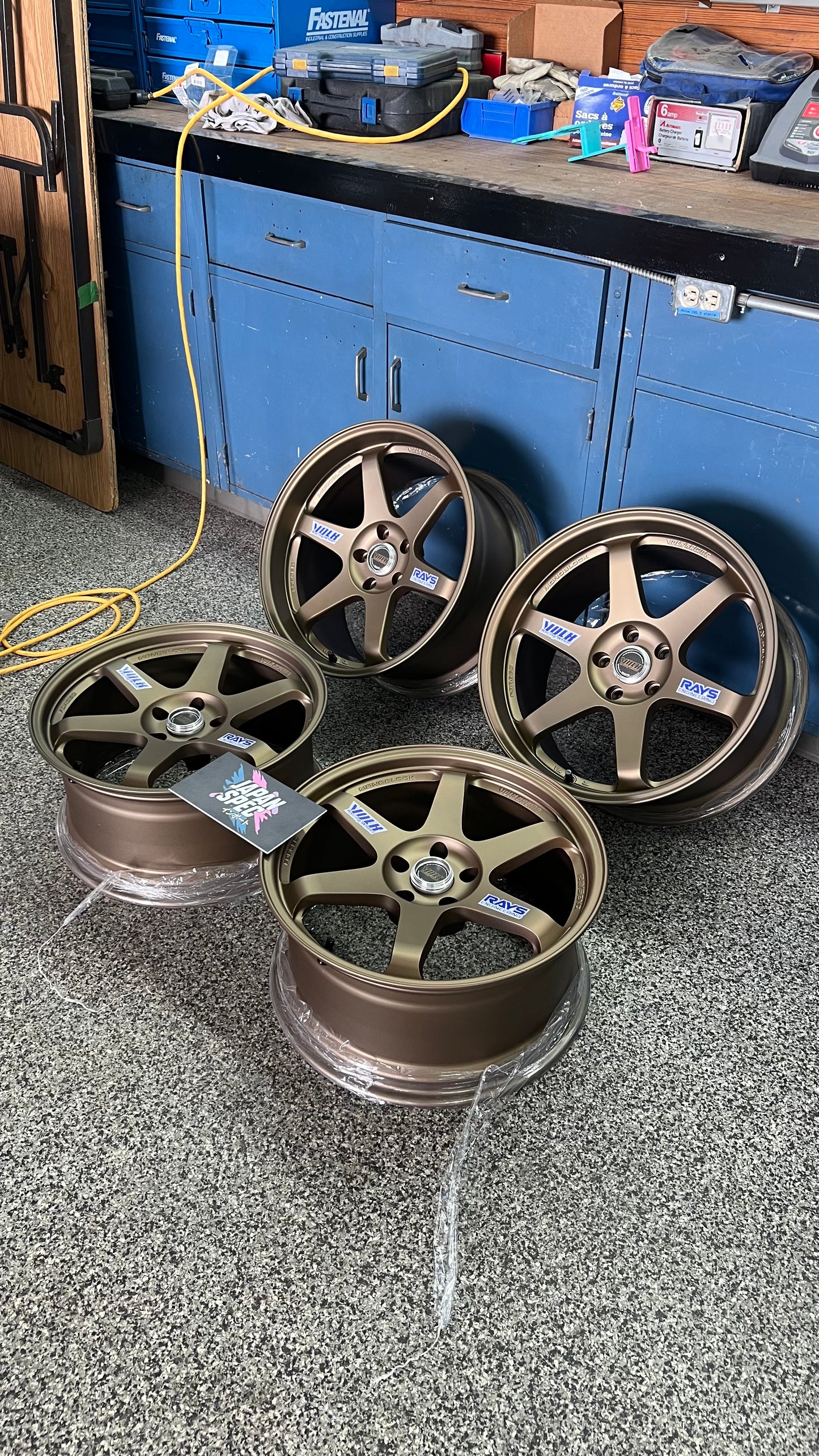 Rays Volk Racing TE37 19''