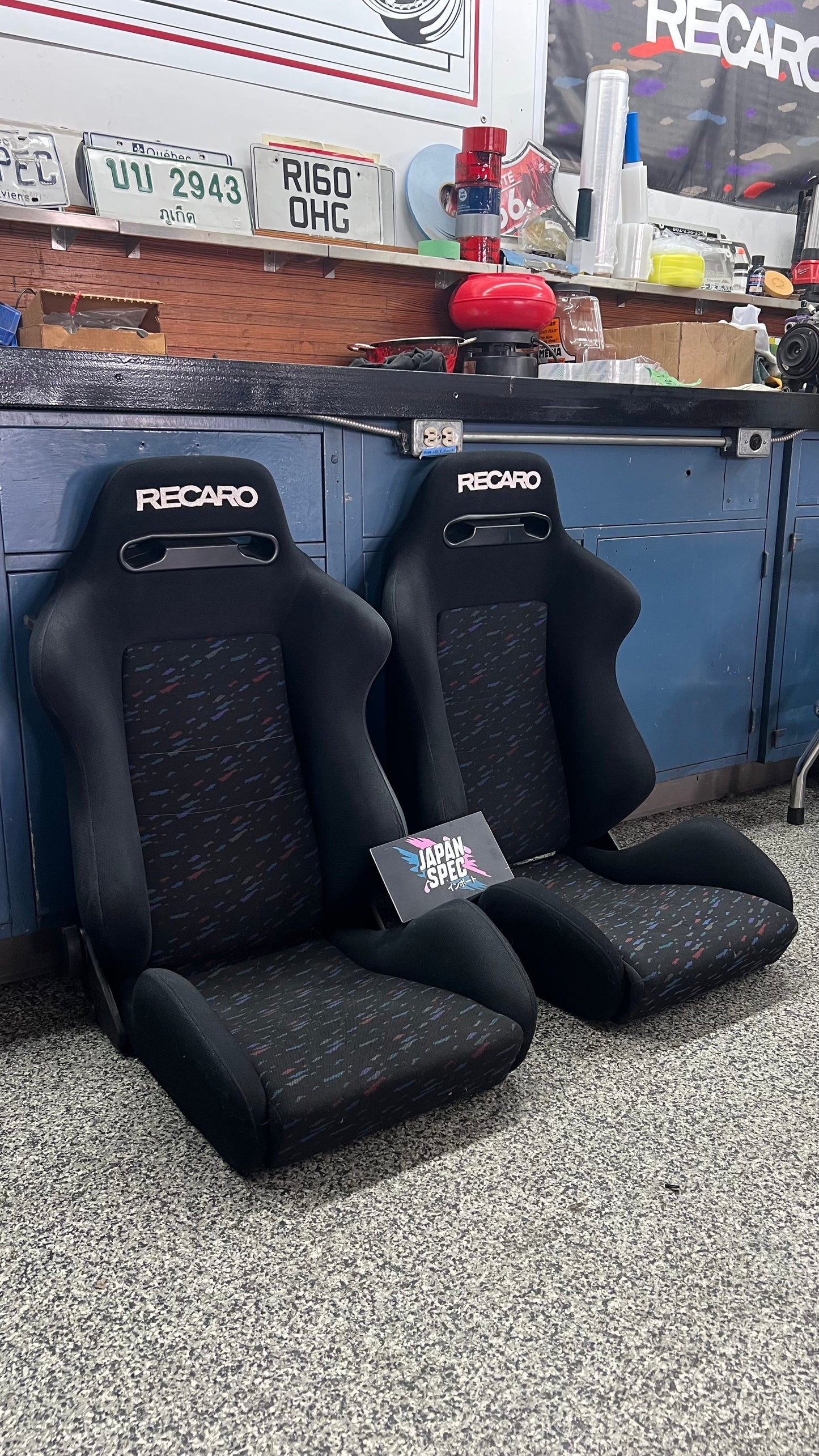 Recaro SR-2 Le Mans Confetti