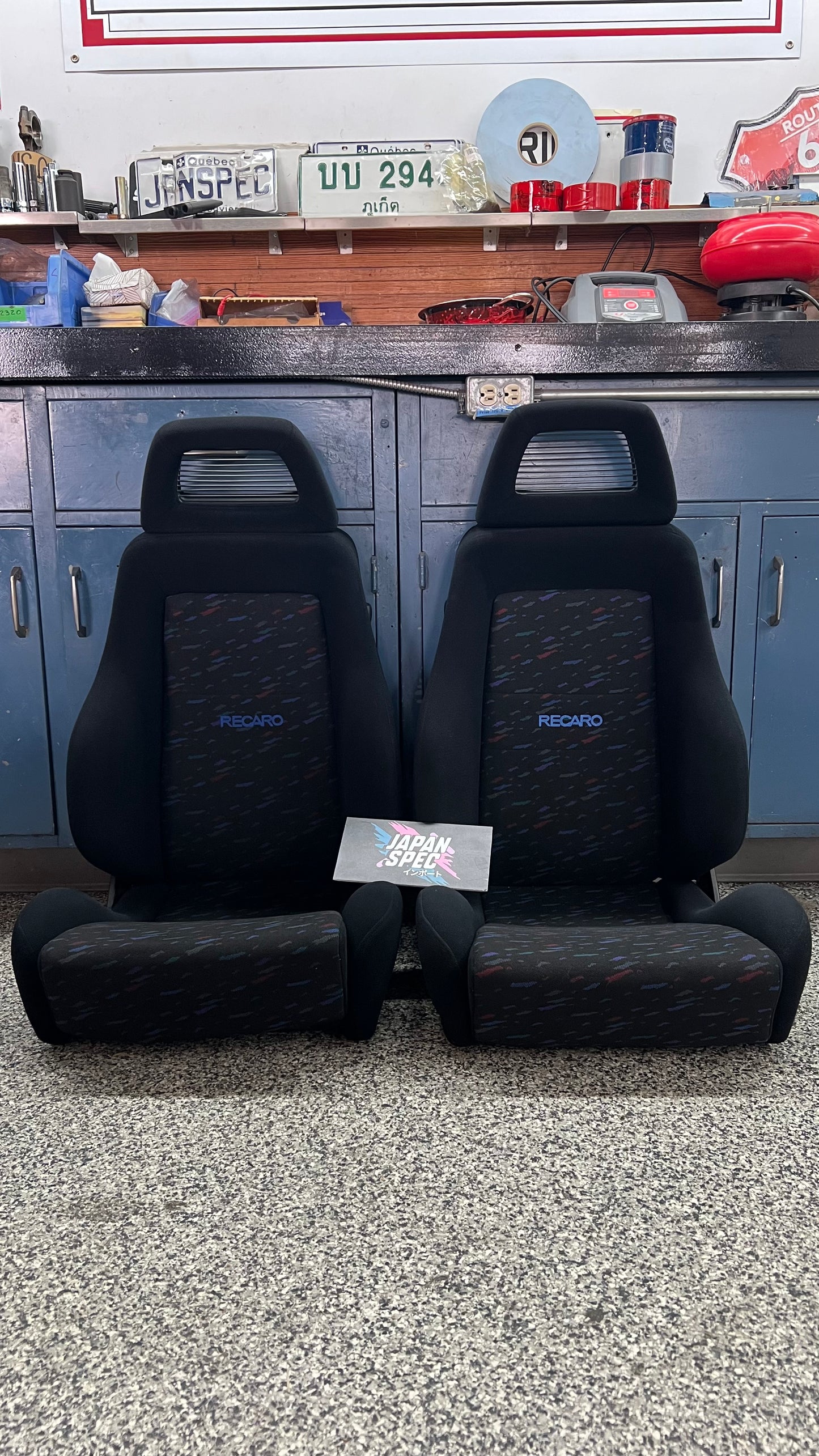 Recaro LS-B Le Mans Confetti