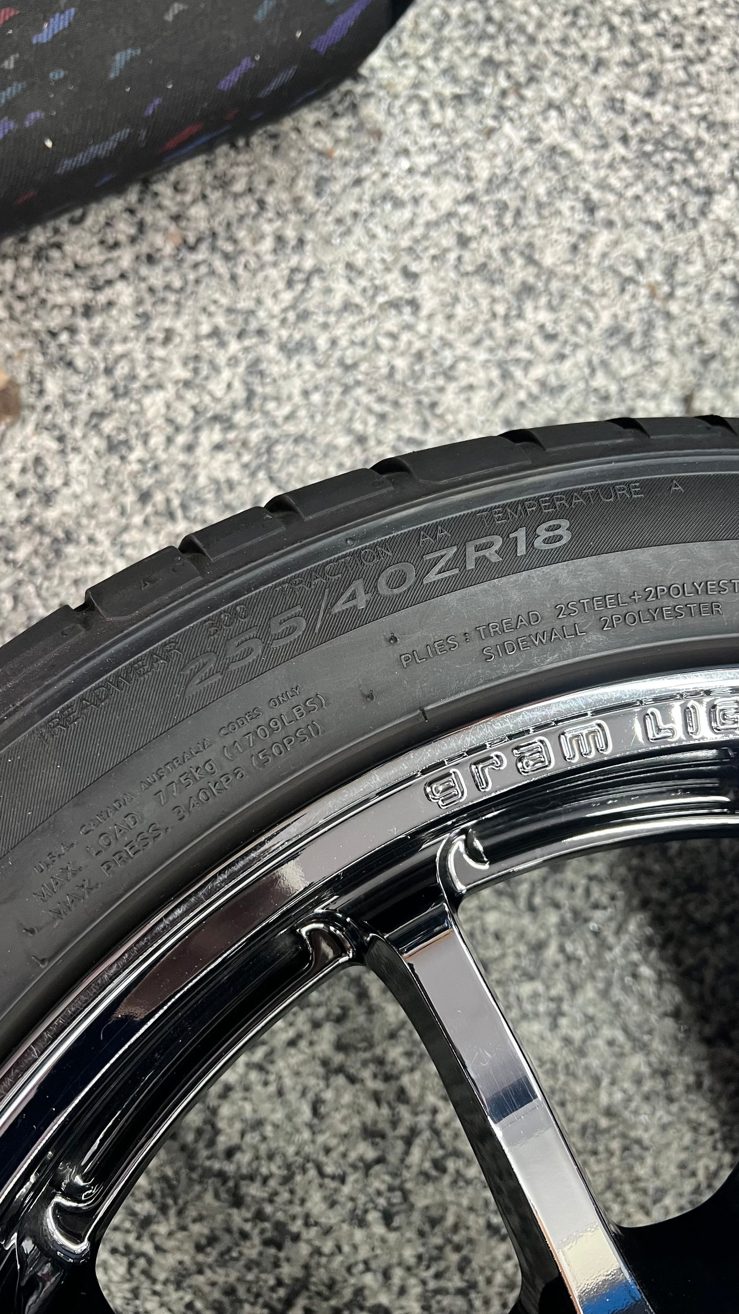 Rays Gramlights 57NR RBC Limited Edition 18'' + Hankook Ventus S1 Evo3