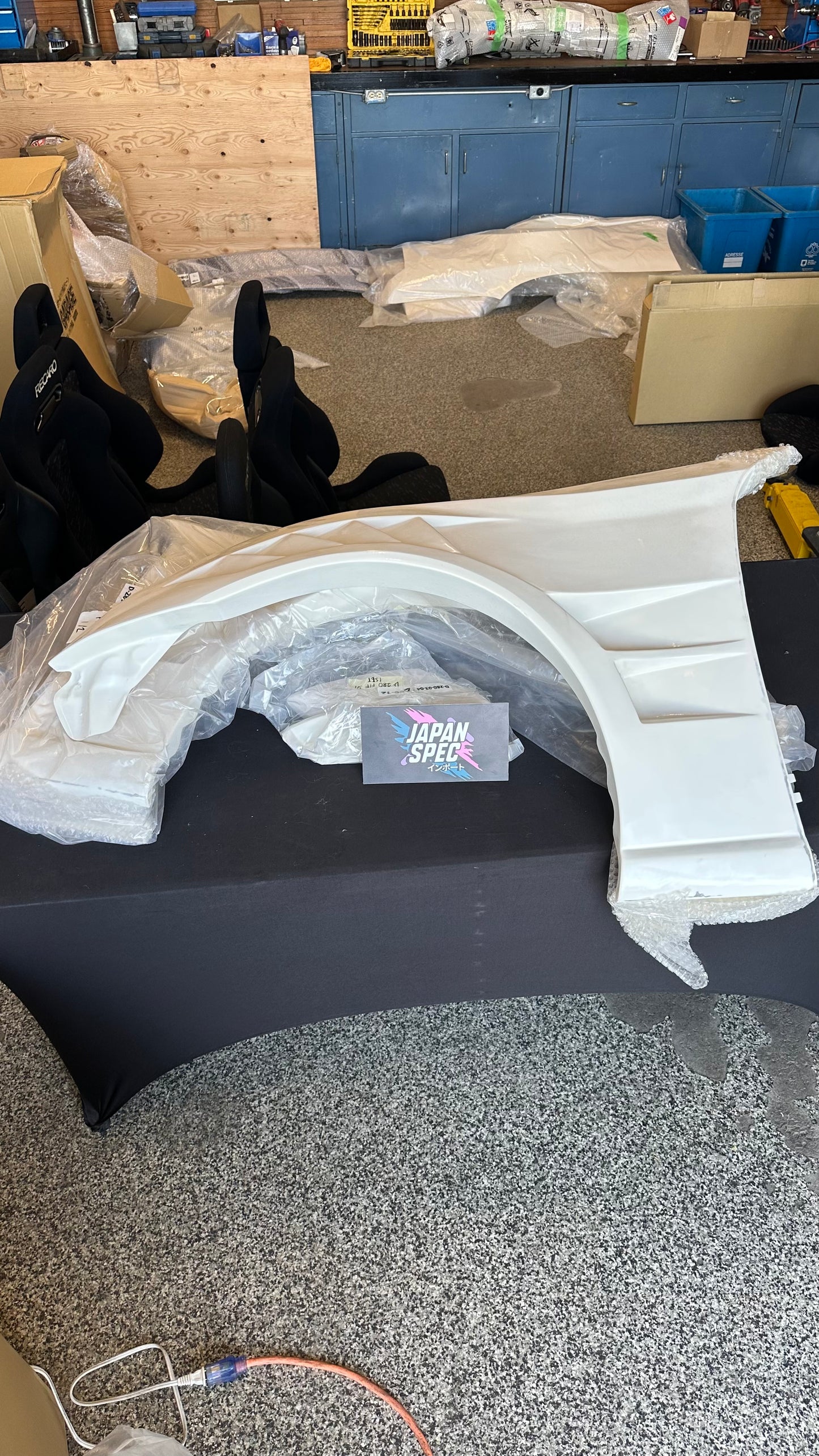 Origin Labo Kit fenders avant Shark Gill Toyota/Scion/Subaru GT86/FR-S/BRZ ZN6/ZC6 +55mm