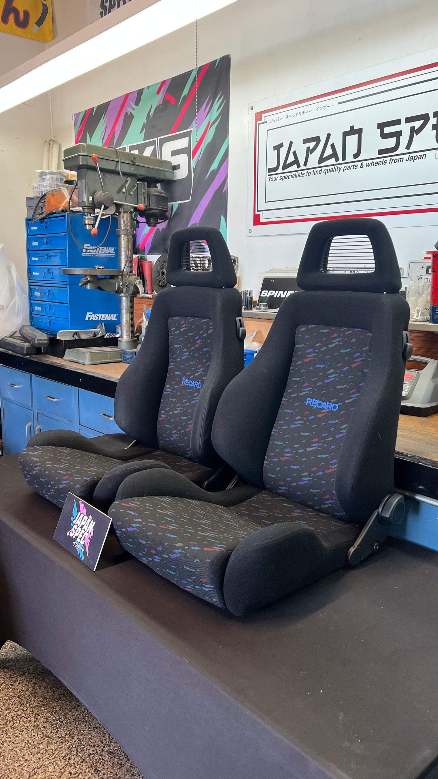 Recaro LS-B Le Mans Confetti