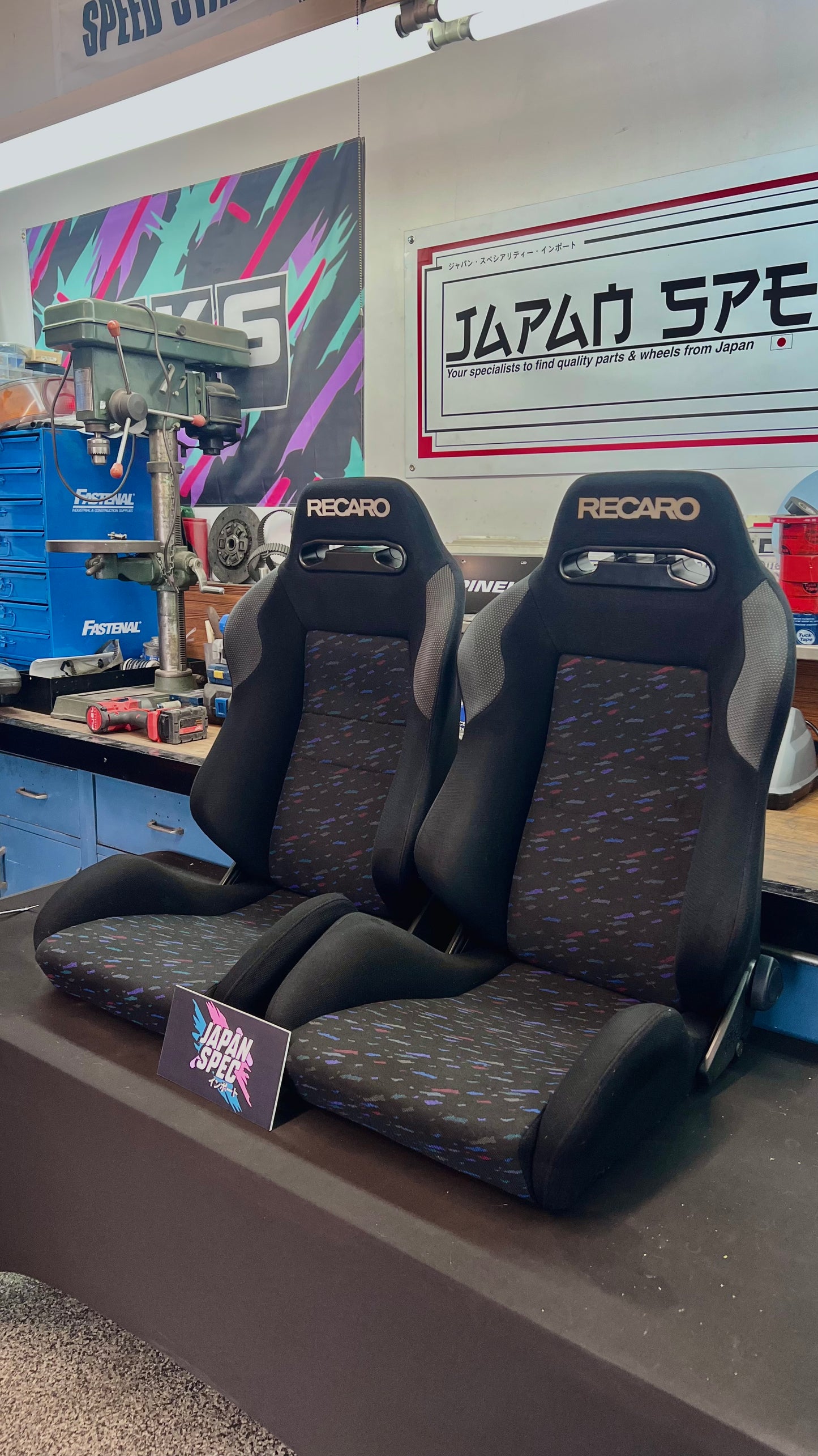 Recaro SR-3 Trial Le Mans Confetti