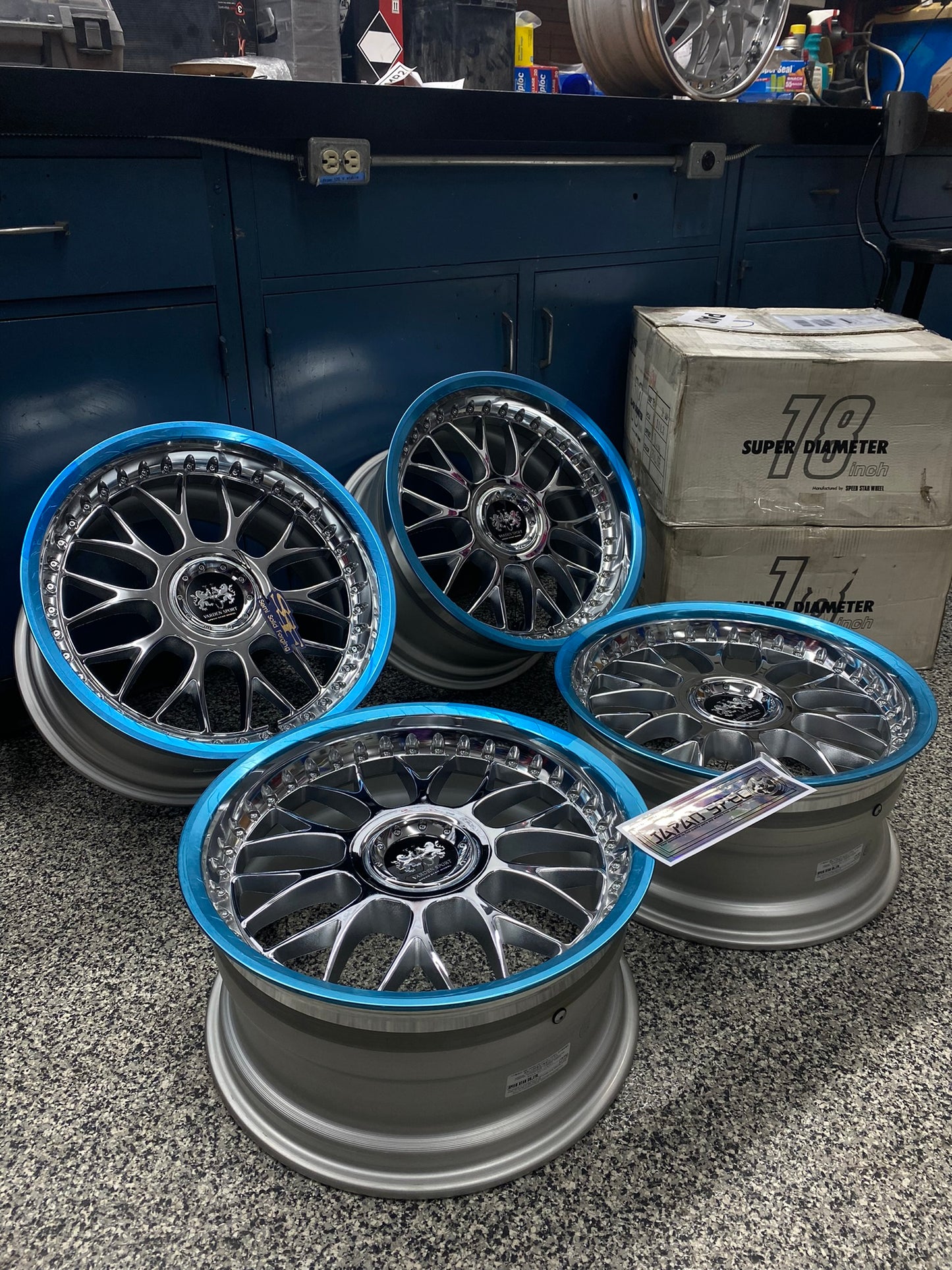 SSR Varden Sport Schwarz 18''