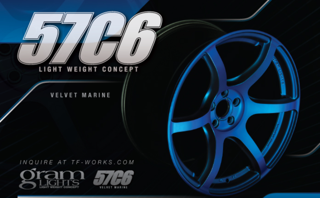 Rays Gramlights 57C6 Velvet Limited Edition 18''
