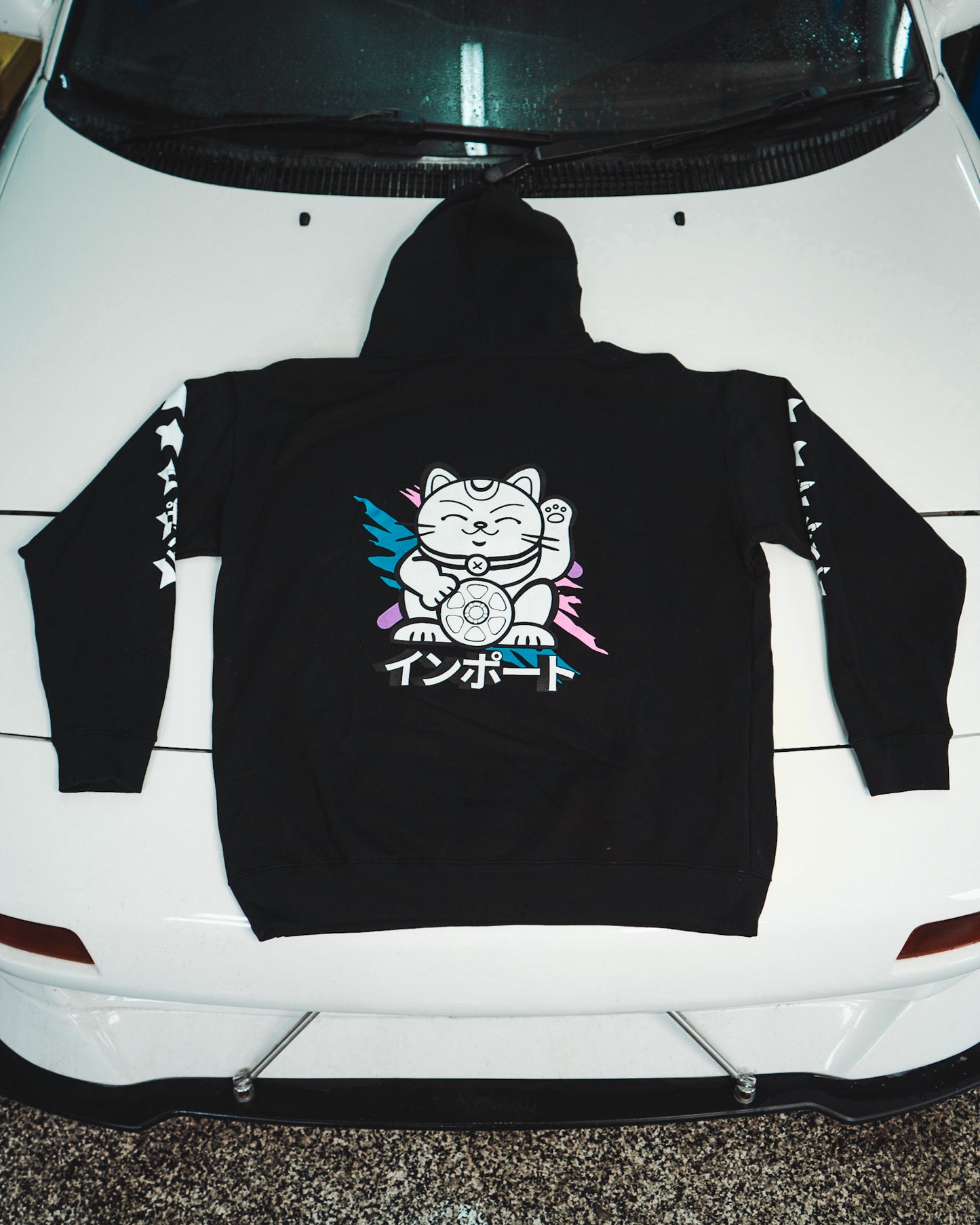 Hoodie Japan Spec Maneki-Neko