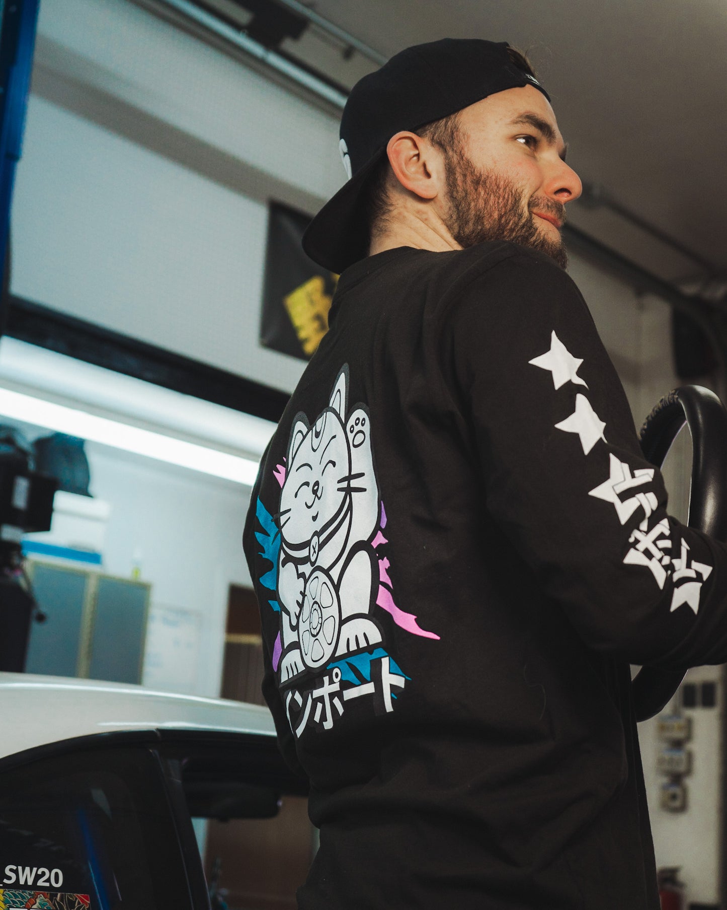 Long Sleeve Japan Spec Maneki-Neko